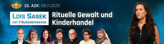 Rituelle Gewalt und Kinderhandel | 22. AZK, Teil 2 von Lois Sasek mit 7 Kurzreferaten